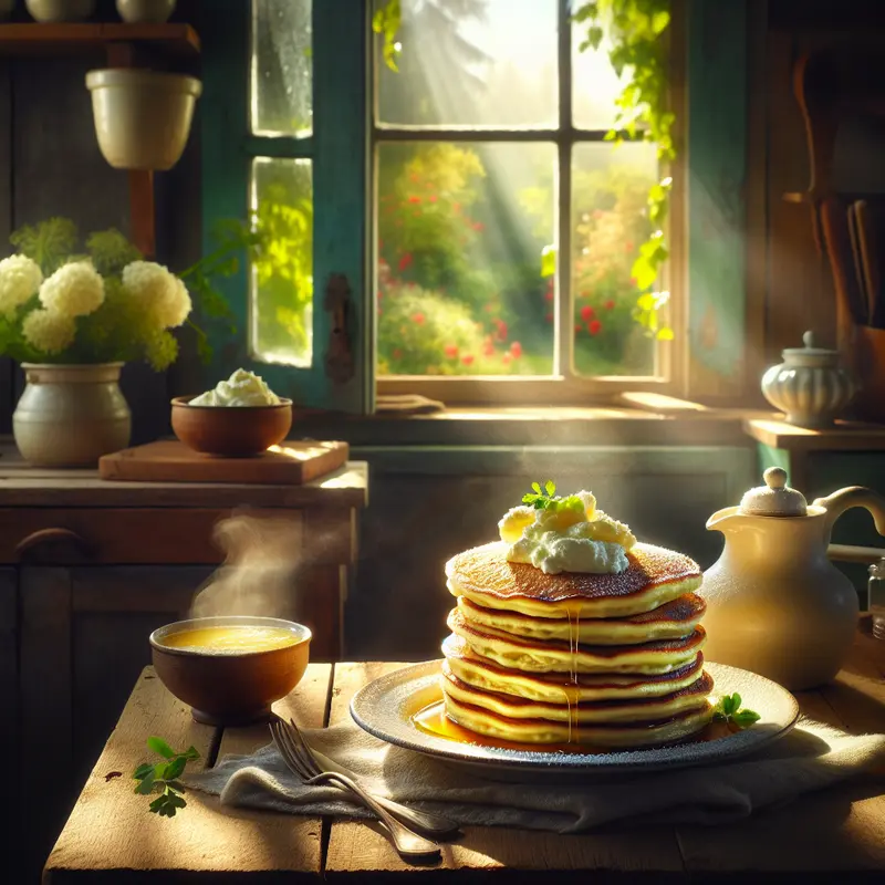 Historia puszystych placuszków z ricottą – mój słodki poranek na osłodę dni