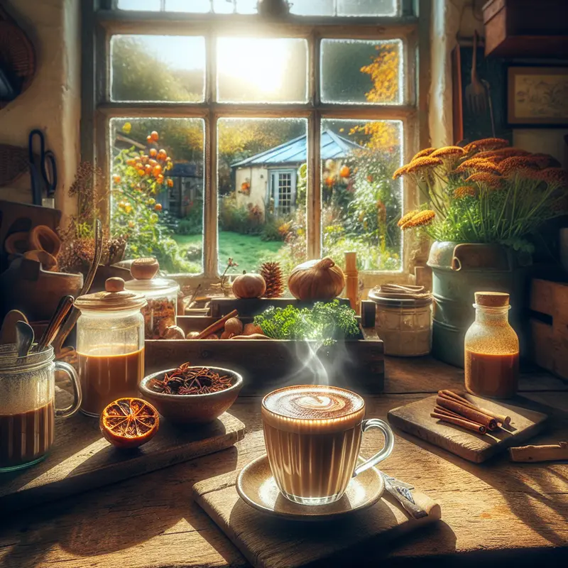 Historia rozgrzewającego chai latte – mój zimowy rytuał w kubku