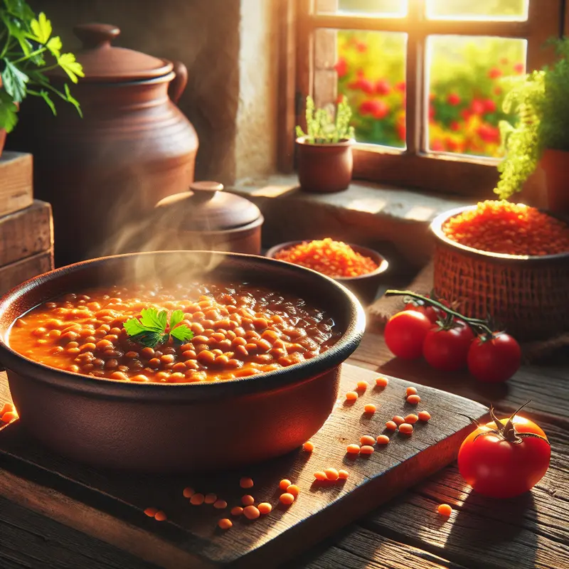 Historia rozgrzewającego gulaszu z czerwonej soczewicy – mój wegetariański comfort food