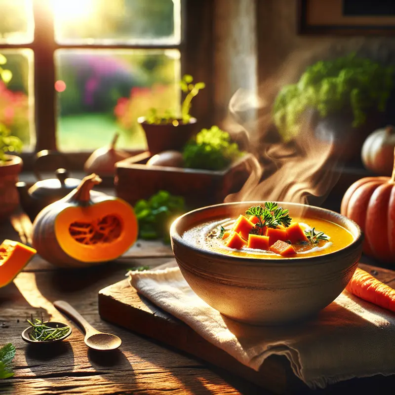 Historia rozgrzewającego kremu z pieczonej dyni i marchewki – mój kremowy rytuał