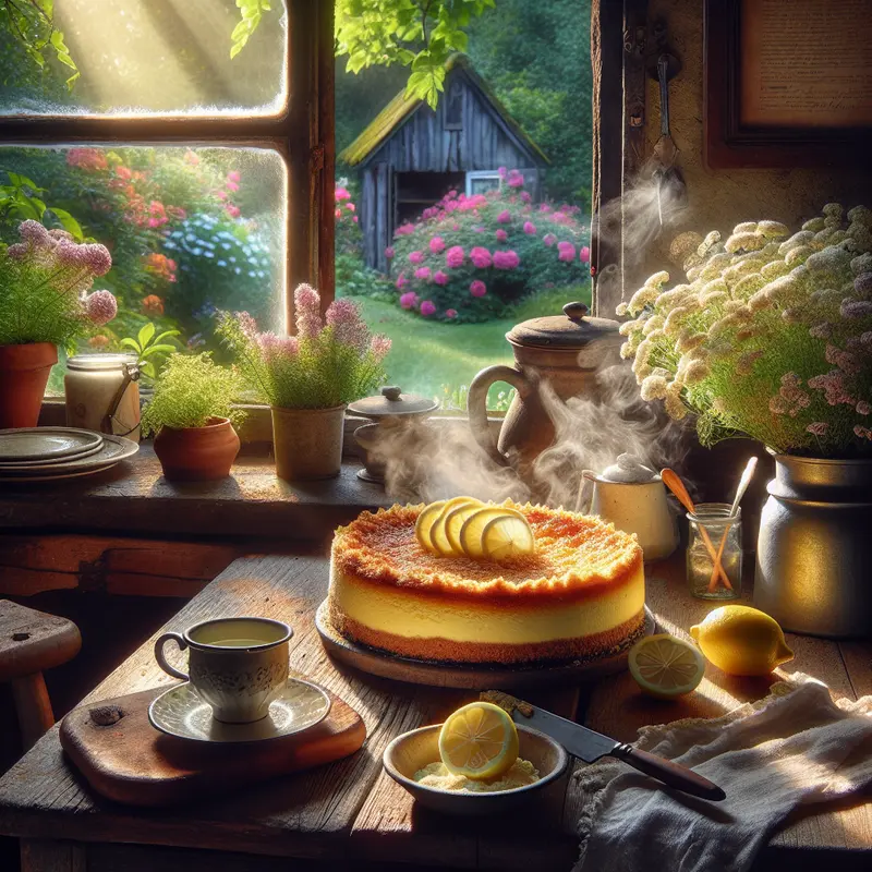 Historia rustykalnego sernika z cytrynową kruszonką – mój kawałek lata