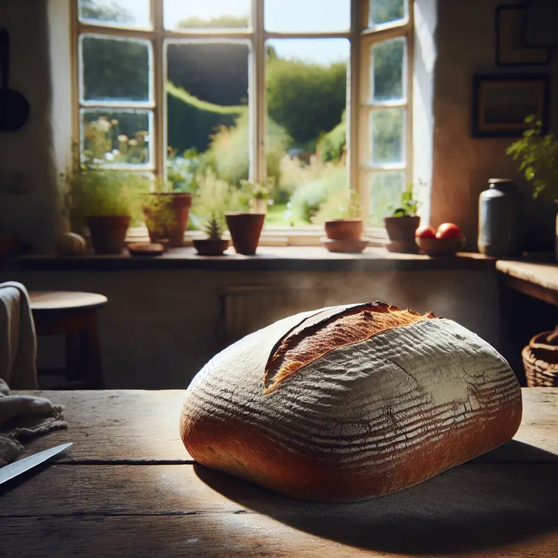 Historia rzemieślniczego bochenka – prosty chleb domowy, który pachnie domem