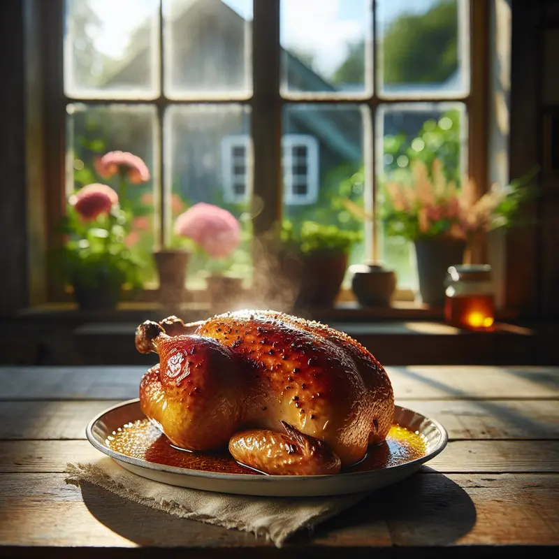 Historia soczystego kurczaka w miodowo-cytrynowej glazurze – drobiowa klasyka z mojego stołu