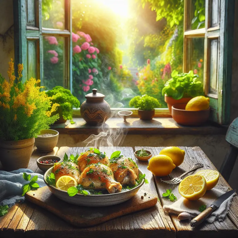 Historia soczystych udek kurczaka z cytryną i ziołami – mój rodzinny ratunek na szybki obiad