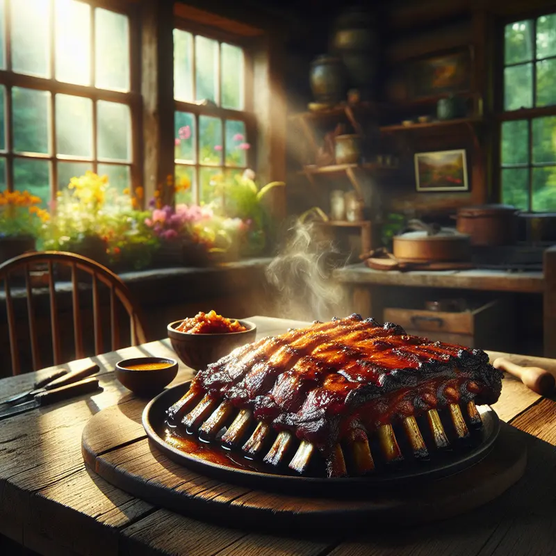 Historia soczystych żeberek: mój sekret miodowo-musztardowej glazury