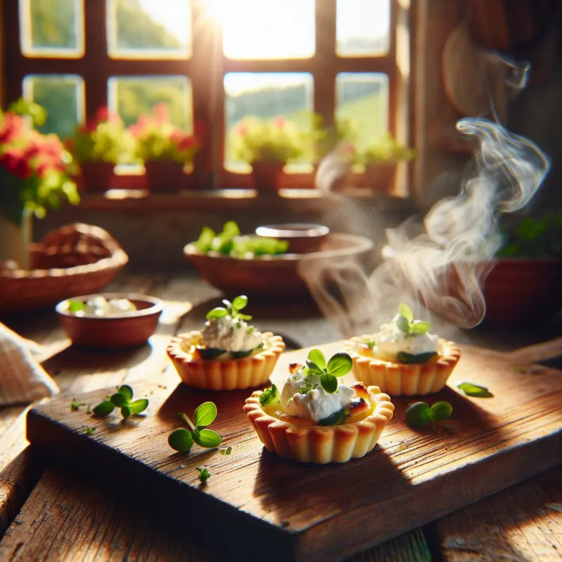 Historia uniwersalnej przystawki: mini tartaletki z kozim serem – idealne na ciepło i na zimno