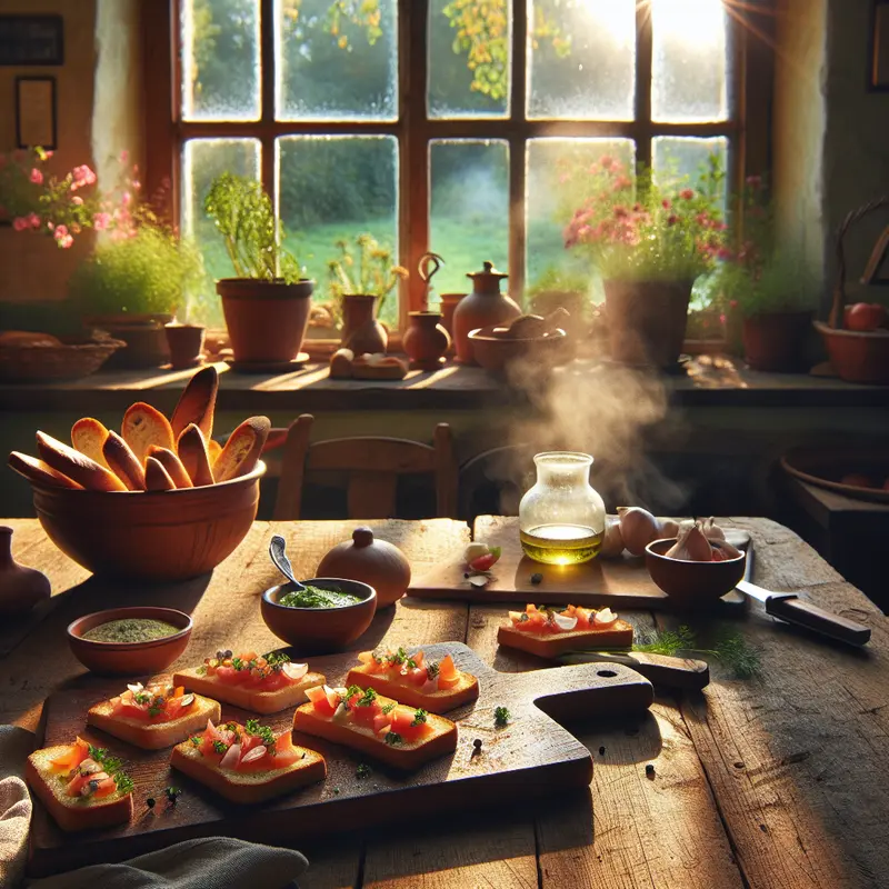 Historia uniwersalnych crostini – przystawka na ciepło i na zimno, którą zawsze zabieram na spotkania