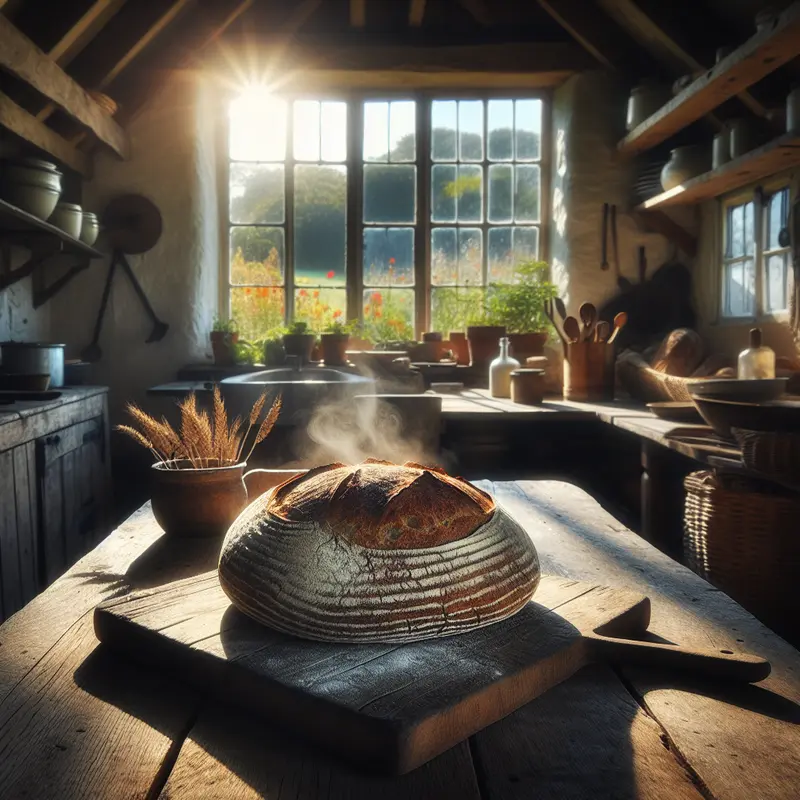 Historia wiejskiego chleba na zakwasie – zapach niedzielnego poranka