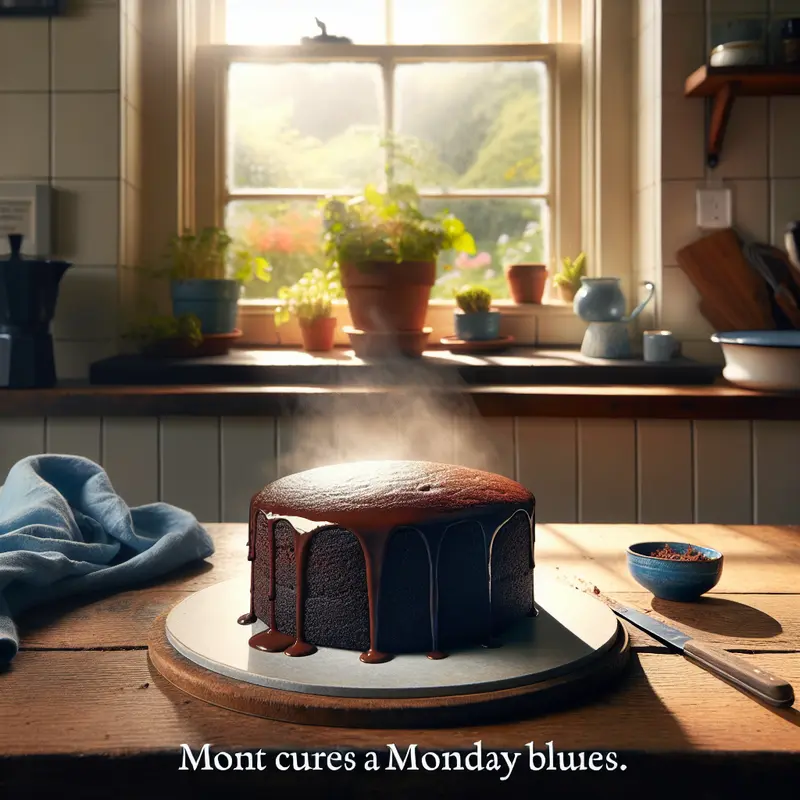 Historia wilgotnego ciasta czekoladowego, które leczy poniedziałki