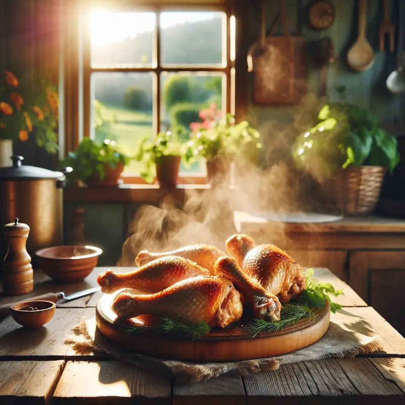 Historia złocistych udek: mój drobiowy ratunek na rodzinny obiad