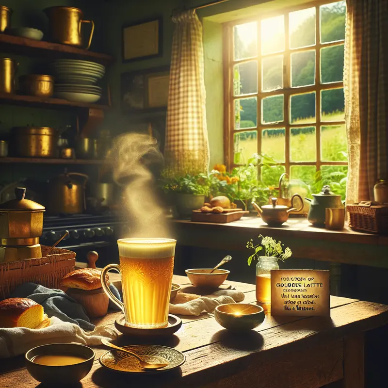 Historia złotego latte – mój poranny rytuał do picia, który koi jak koc