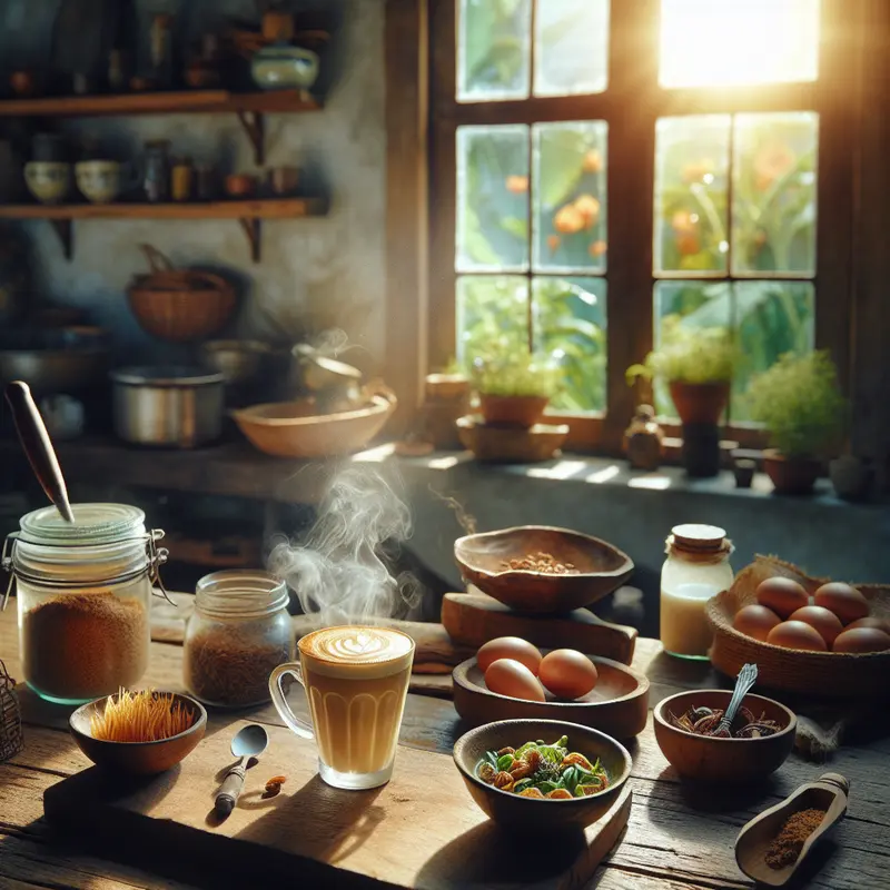 Historia złotego latte: mój poranny rytuał rozgrzewający serce i kubki smakowe