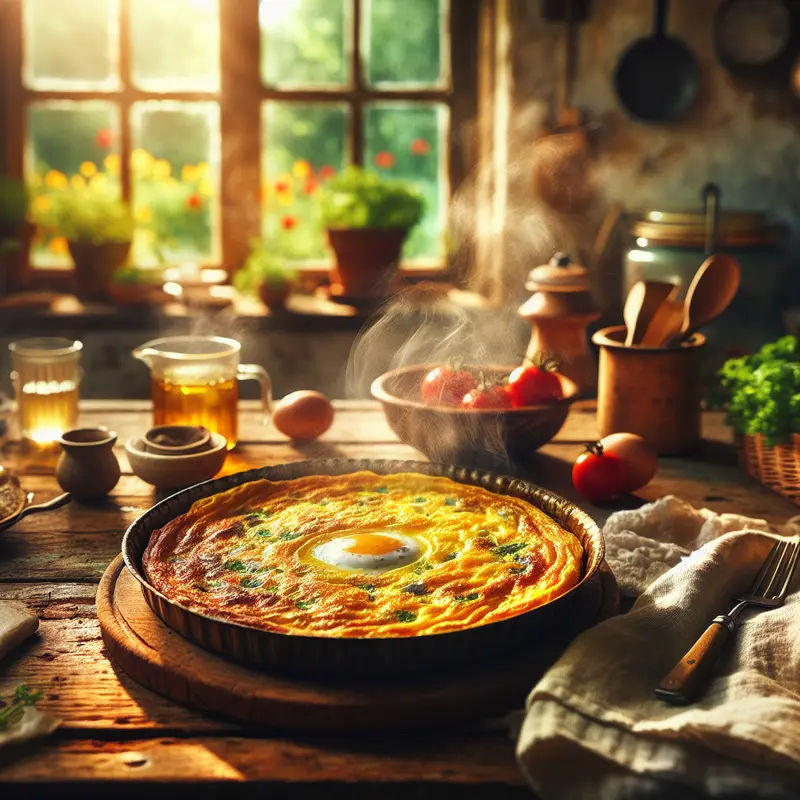 Historia złotej frittaty – mój przepis na leniwe, słone śniadanie/brunch