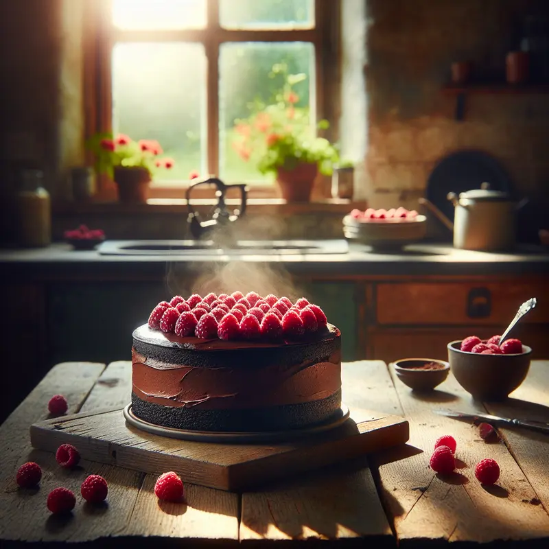 Tort czekoladowo‑malinowy – moja słodka historia na specjalne chwile