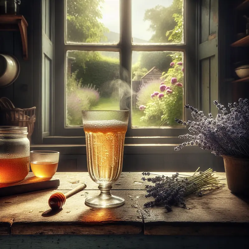 Historia bąbelkowej lemoniady lawendowo-miodowej – orzeźwienie, które pamiętam z wakacji