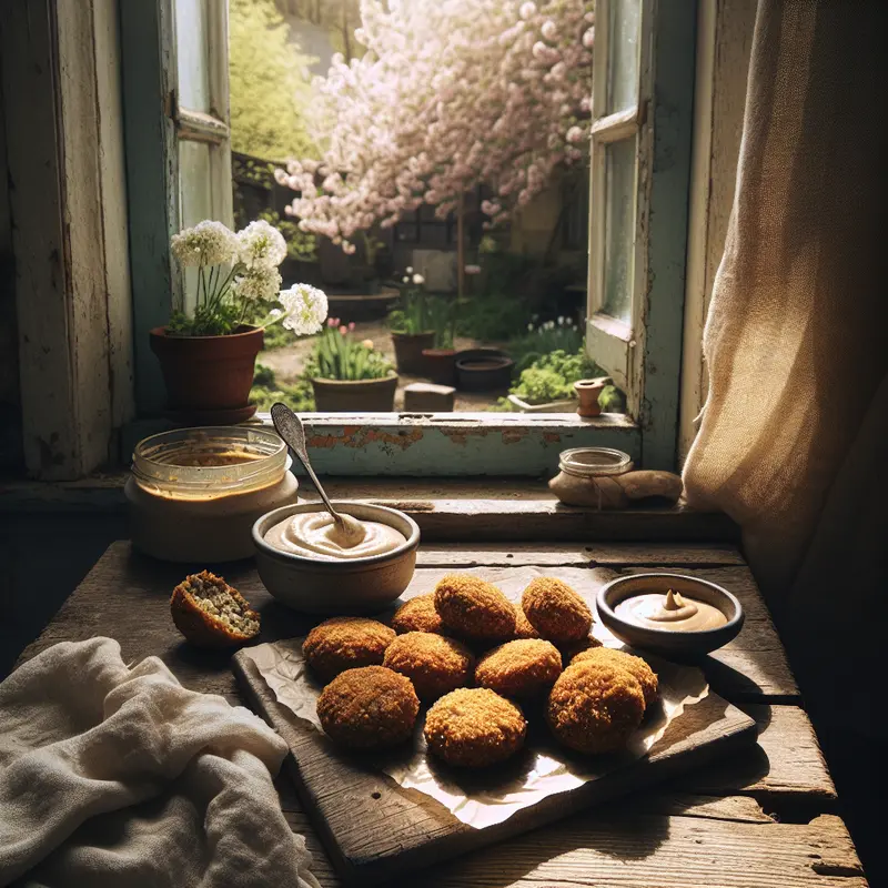 Historia chrupiących falafelków i kremowego sosu tahini – przekąska, która scala towarzystwo