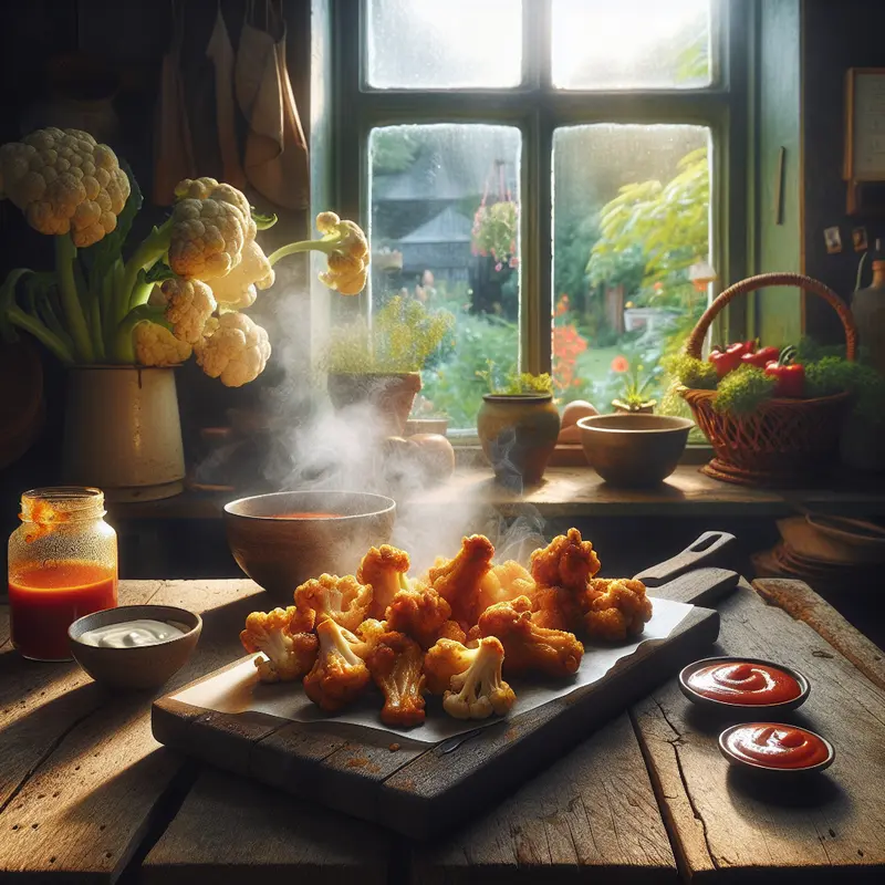 Historia chrupiących kalafiorowych skrzydełek i sosu buffalo – przekąska, która ratuje wieczory