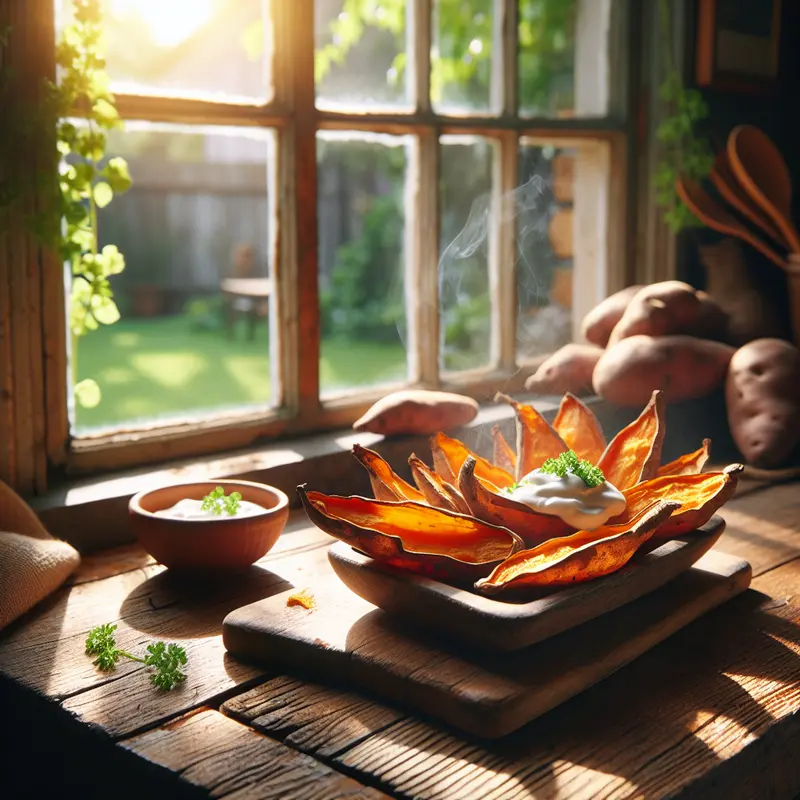 Historia chrupiących łódeczek z batata i kremowego sosu – przekąska, która zawsze wygrywa