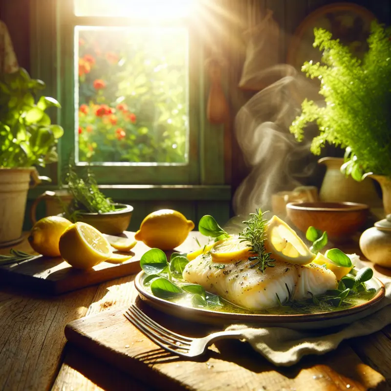 Historia delikatnego dorsza w maśle cytrynowo-ziołowym – smak lata z morza