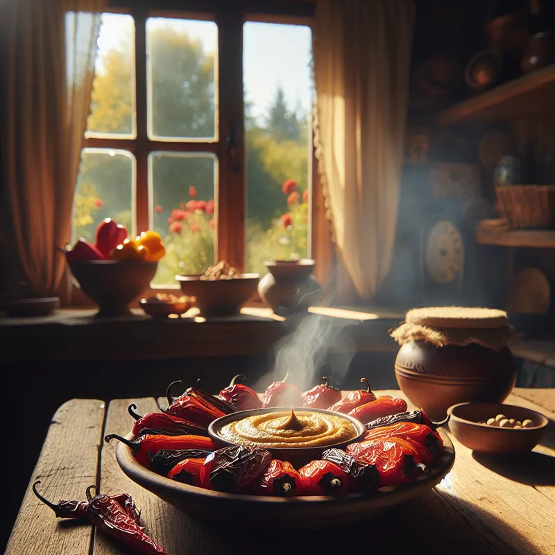 Historia dipu, który ratuje każde spotkanie: pieczona papryka z orzechowym akcentem