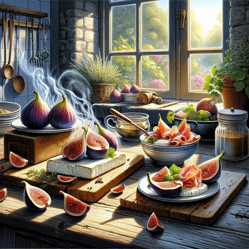 Historia fig w nowej odsłonie – zapiekane figi z kozim serem i prosciutto (na ciepło i na zimno)