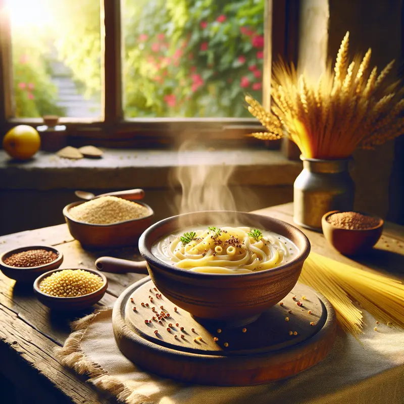 Historia kremowego makaronu z kaszą jaglaną – comfort z kategorii Makarony i Kasze