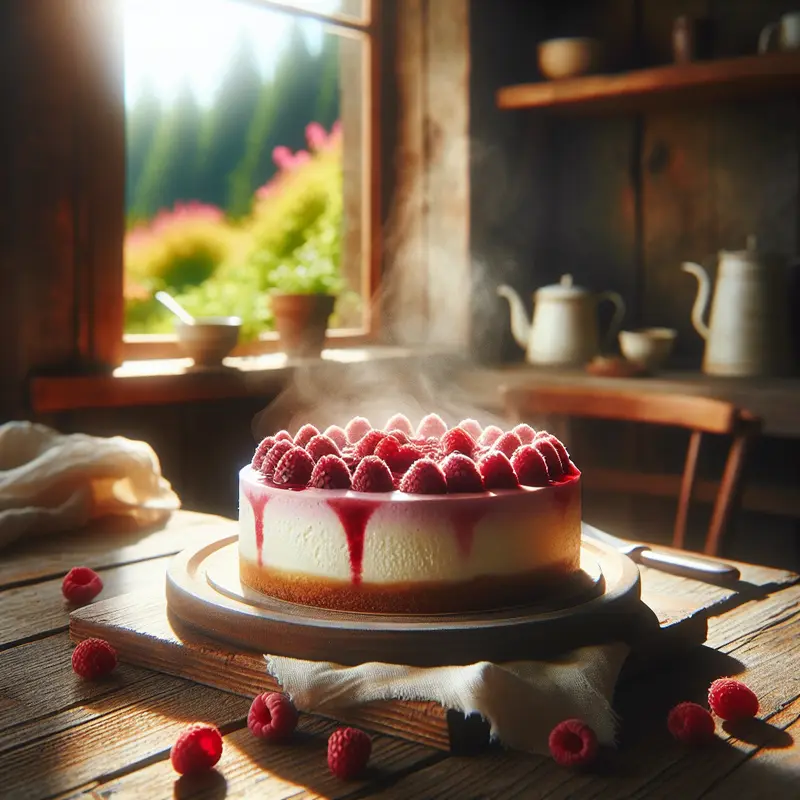 Historia kremowego sernika na zimno z malinowym musem – deser bez pieczenia, który ratuje lato