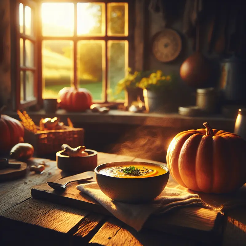 Historia kremu z pieczonej dyni i imbiru – mój sposób na ciepły wieczór