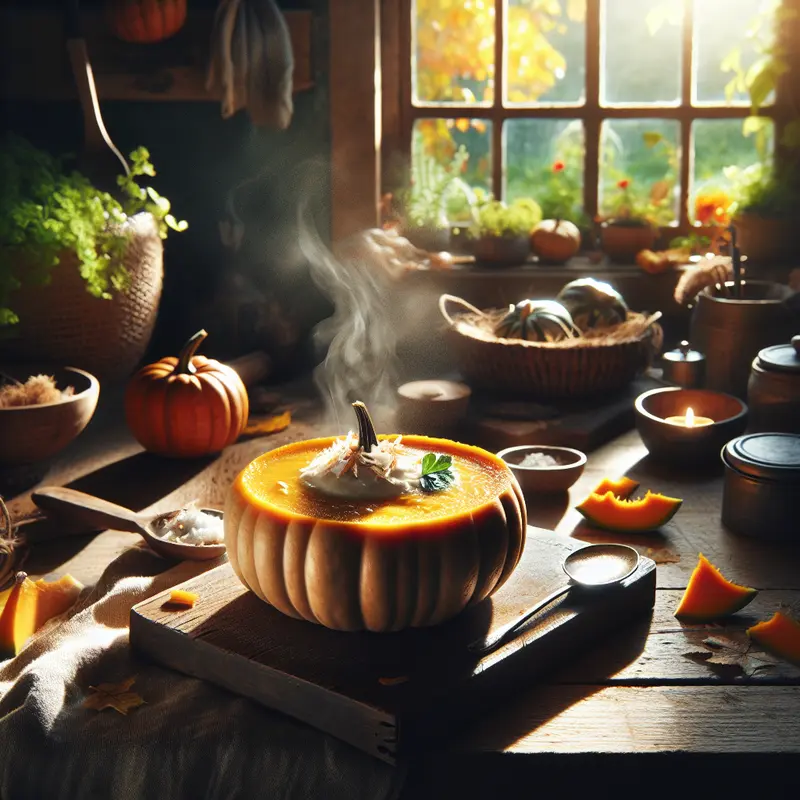 Historia kremu z pieczonej dyni – mój jesienny comfort z nutą kokosa