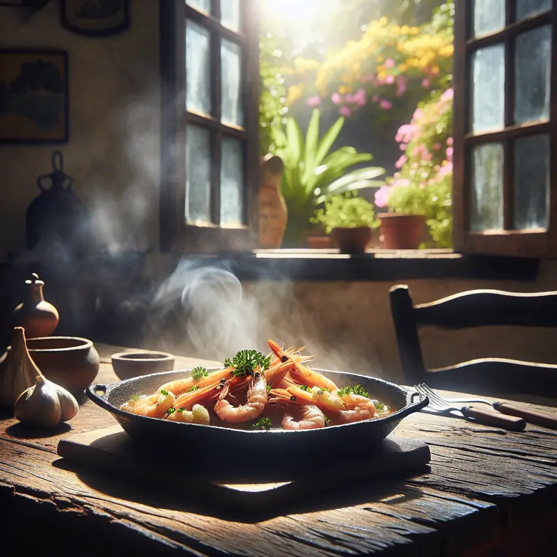 Historia krewetek al ajillo – mój szybki romans z morzem