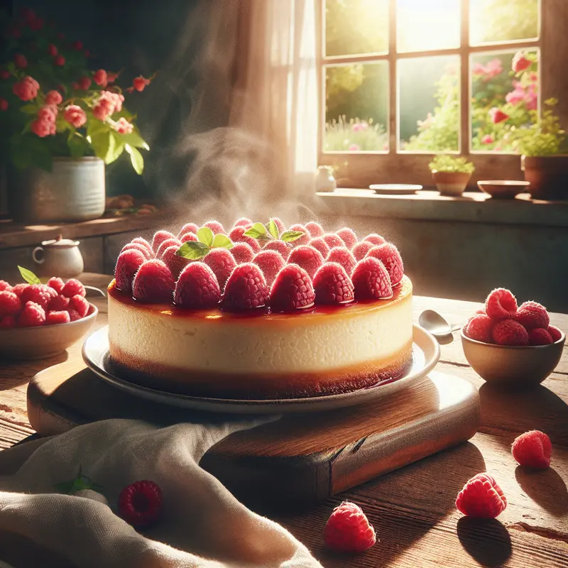 Historia letniego sernika na zimno z malinami – mój bezpieczo-pieczeniowy ratunek