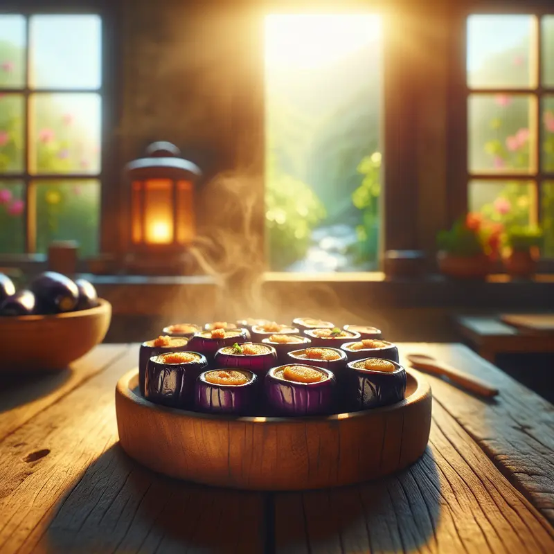 Historia małych rolek z bakłażana – przystawka idealna na ciepło i na zimno