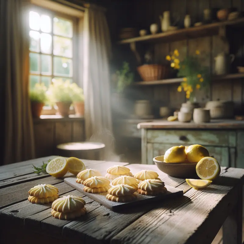 Historia maślanych ciasteczek z cytrynową nutą – małe słodkie wspomnienie