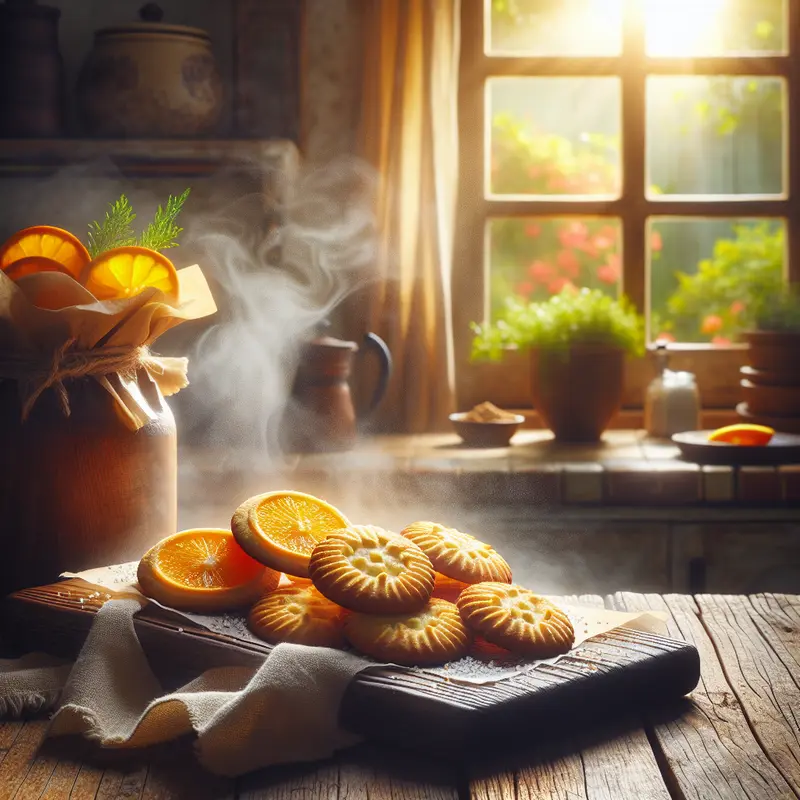 Historia maślanych ciasteczek z nutą pomarańczy i morską solą – małe słodkie wspomnienie