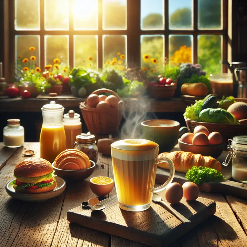 Historia mojego porannego złotego latte – rozgrzewający start do brunchu