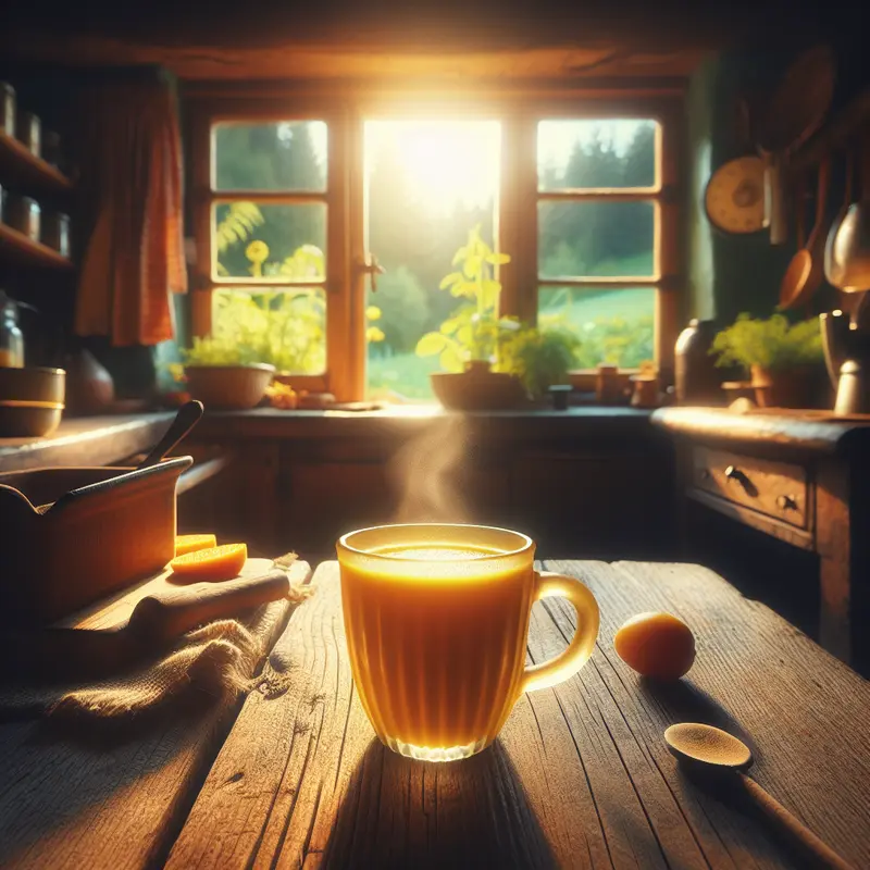 Historia mojego porannego złotego mleka – kubek ciepła przed dniem