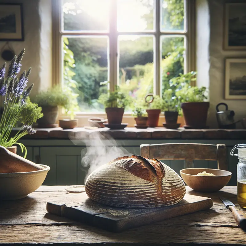 Historia mojego rustykalnego chleba na zakwasie – boule, które pachnie domem