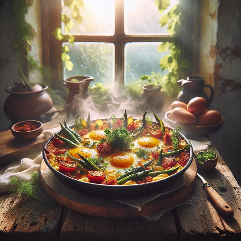 Historia mojej idealnej shakshuki – słoneczna propozycja na słony brunch