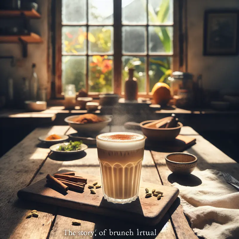 Historia mrożonego latte kardamonowego – mój orzeźwiający brunchowy rytuał