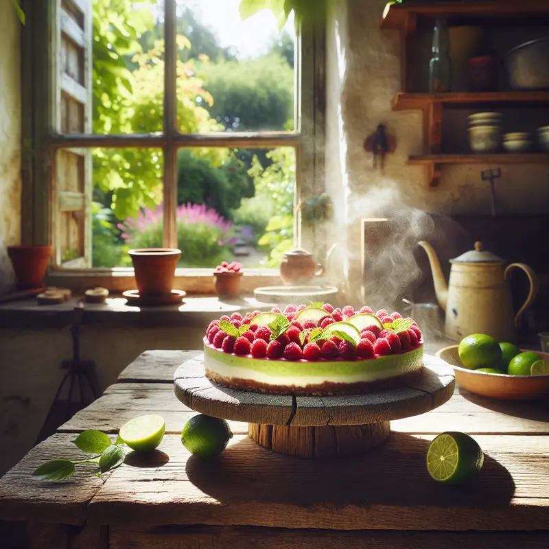 Historia orzeźwiającego sernika na zimno z limonką i malinami – desery bez pieczenia, które ratują każdy upał
