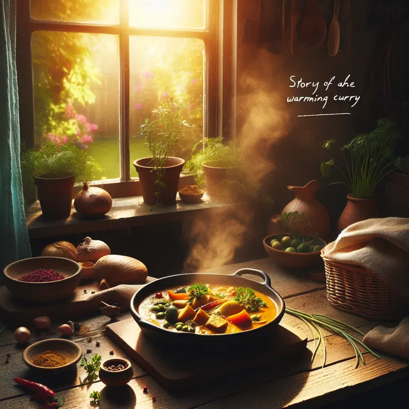 Historia rozgrzewającego curry: wegański obiad, który tuli jak koc