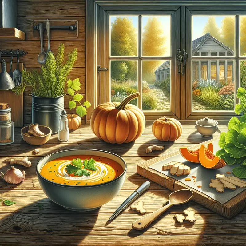 Historia rozgrzewającego kremu dyniowego z imbirem – mój sposób na jesienny wieczór