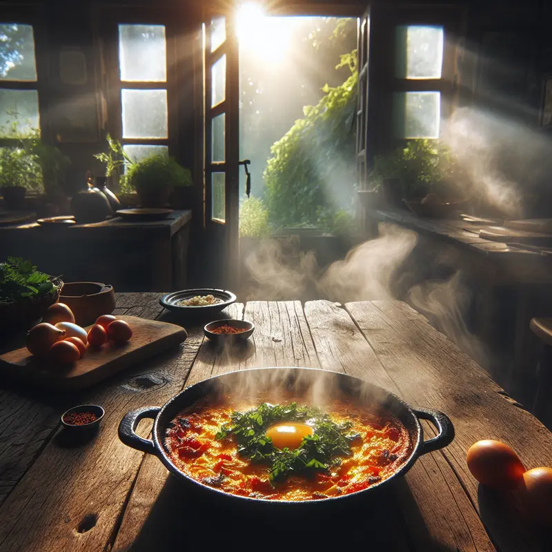 Historia rozgrzewającej szakszuki – mój ratunek na słoneczne brunche