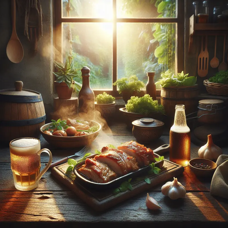 Historia soczystej karkówki piwno‑miodowej – mój przepis na rodzinne spotkania