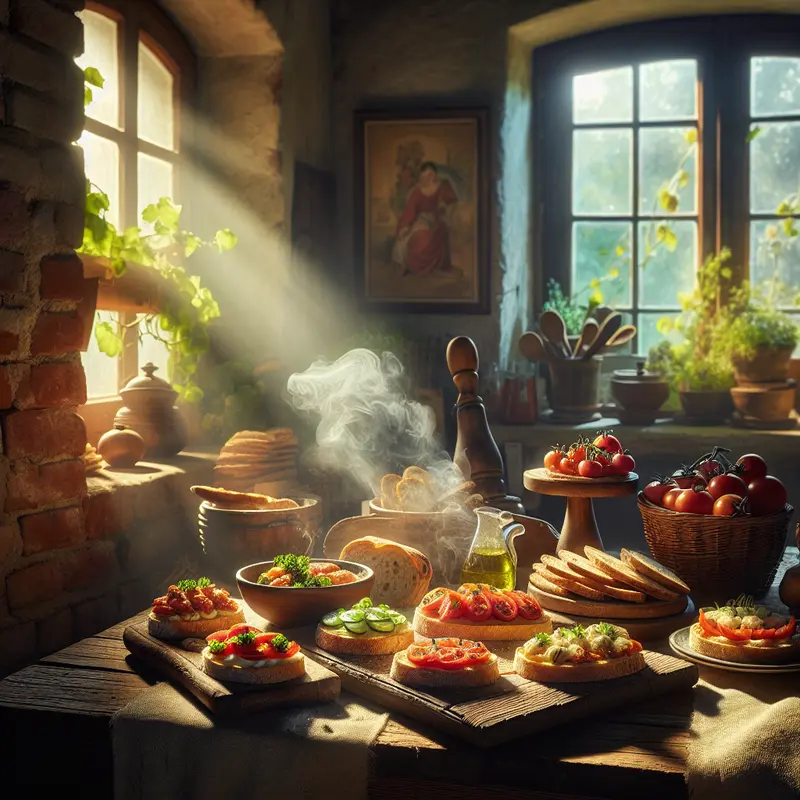 Historia uniwersalnych bruschett – przystawka, która gra w dwóch aktach (na ciepło i na zimno)