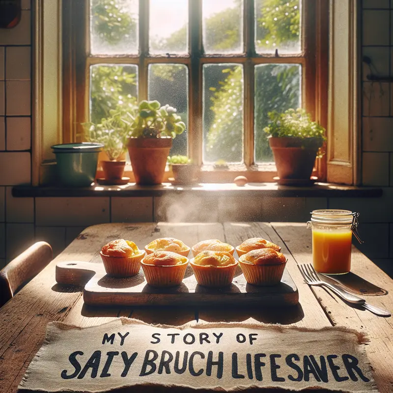 Historia wytrawnych muffinek jajecznych – mój brunchowy ratunek na słono